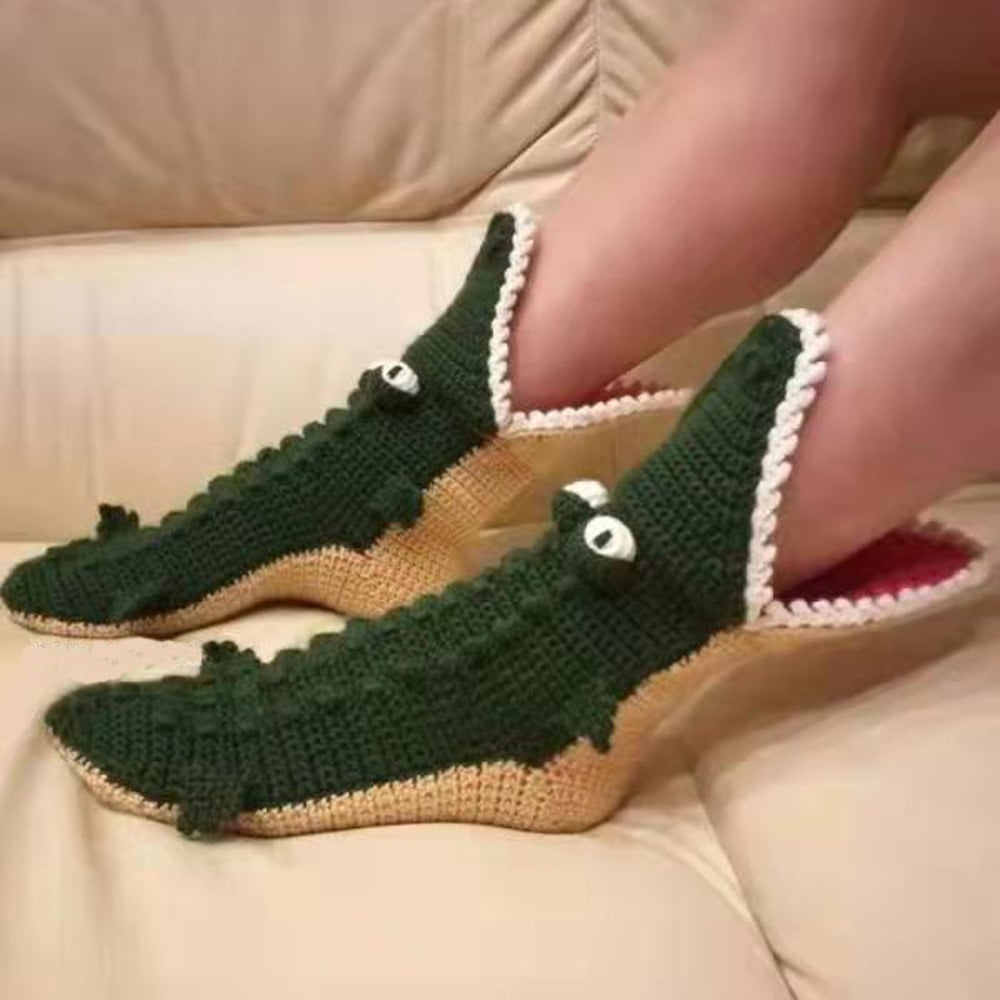 Early Christmas Sale 49% - 3D Knit Crocodile Socks