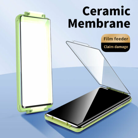 For Samsung series:SS grade microcrystalline ceramic soft film suitable for curved screen to send film artifact + scraper + cleaning kit