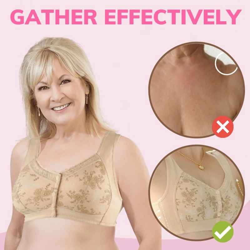 Glamorette - Cotton Front Closure Bra