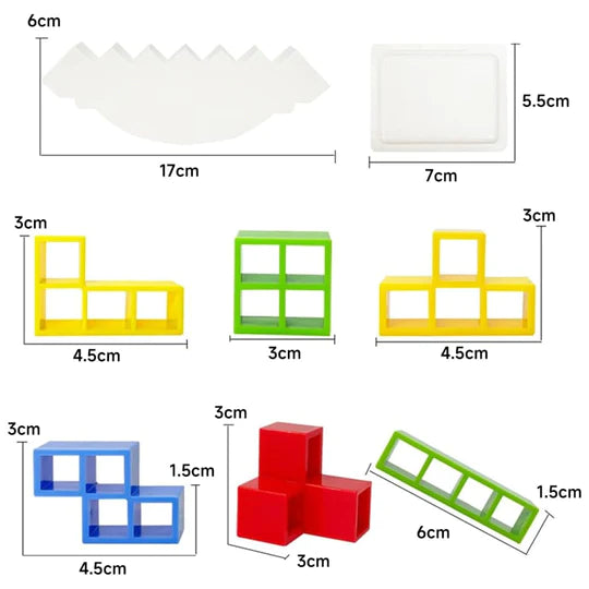 Swing Stack Tower Balance Toy