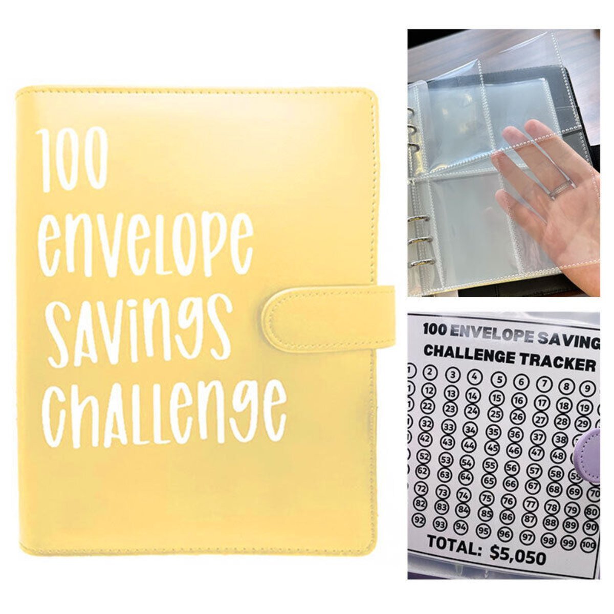 100 Envelope Challenge Binder