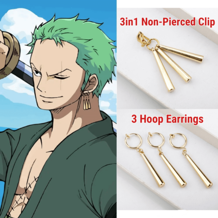 18k Gold-Plated Zoro Earrings