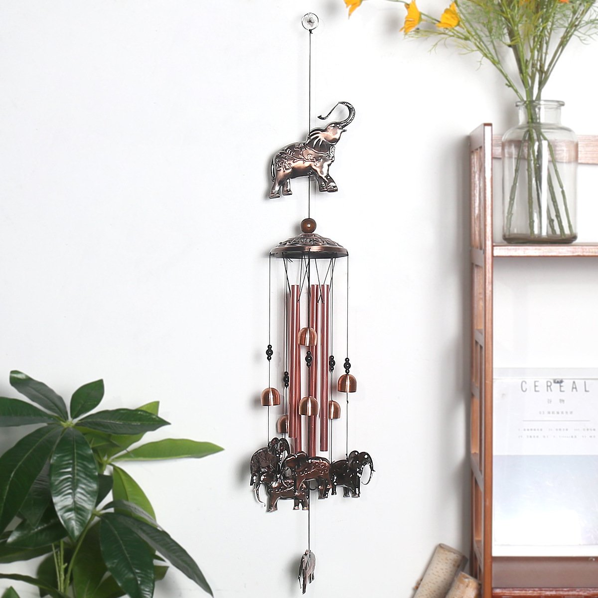 Arizona Vintage Animal Copper Wind Chimes