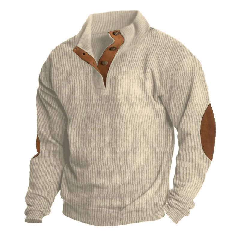 Casual stand-collar sweatshirts for men