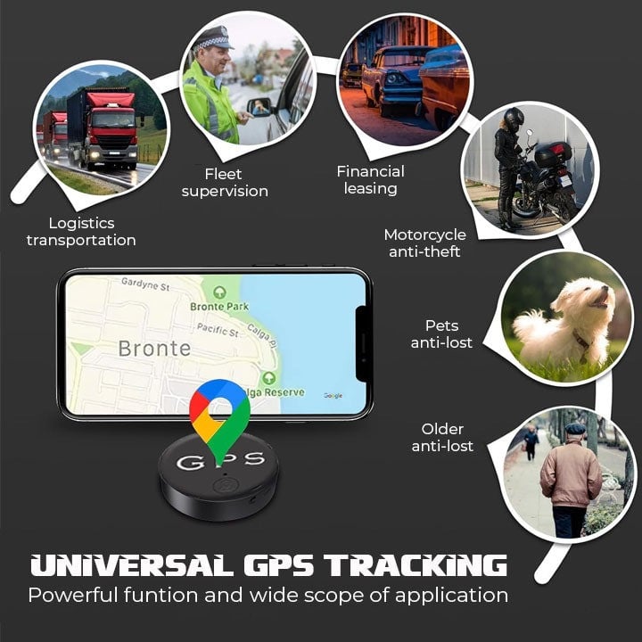 Easy Find Mini Magnetic GPS Tracker - Unlimited Distance, US & Worldwide