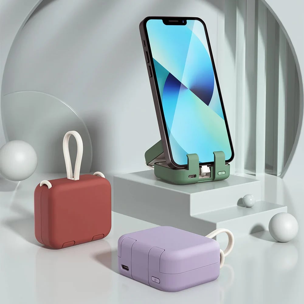 Hot Sale 49% OFF - Mini Power Bank and Phone Holder