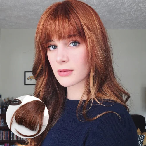 Hot Sale (50% OFF) - Clip in Bangs (Real Hair)