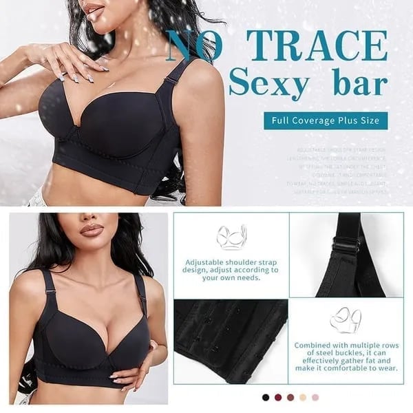 Muentastard 2023 New Comfortable Back Smoothing Bra