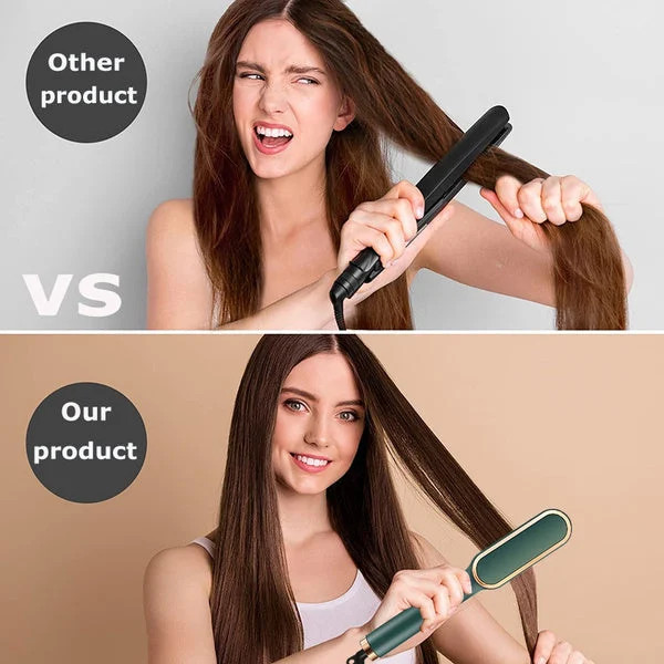 PROMOTION 49% OFF - Negative Ion Hair Straightener Styling Comb