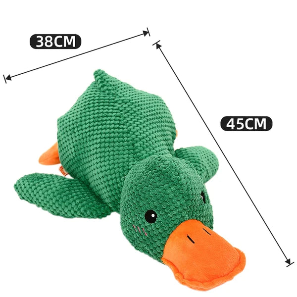 Quack-Quack Squeaky Dog Toy