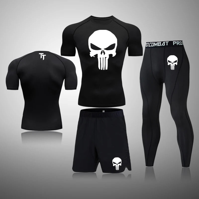 Skull Compression Shirt