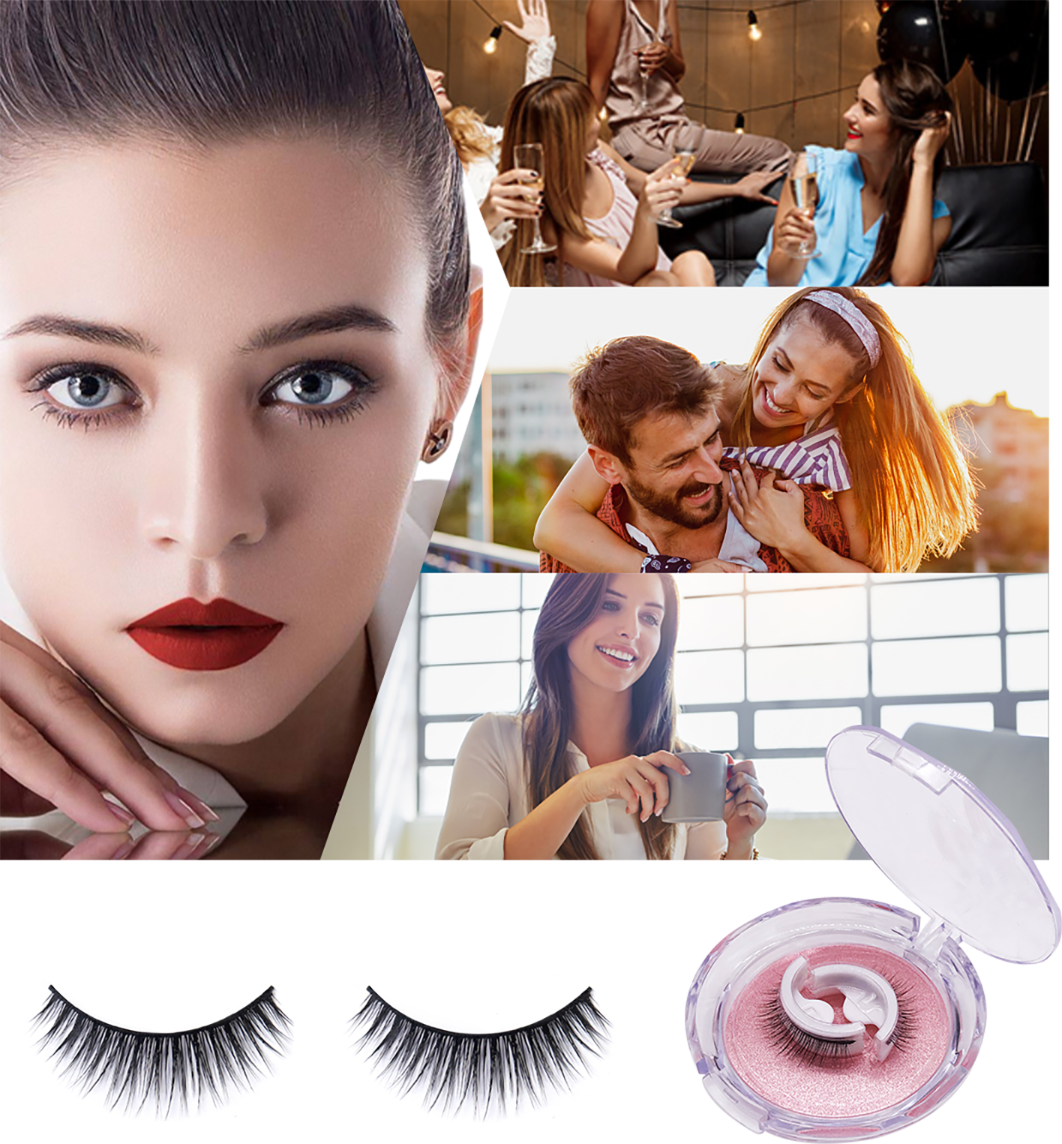 Floyed WATERPROOF & REUSABLE SELF-ADHESIVE EYELASHES