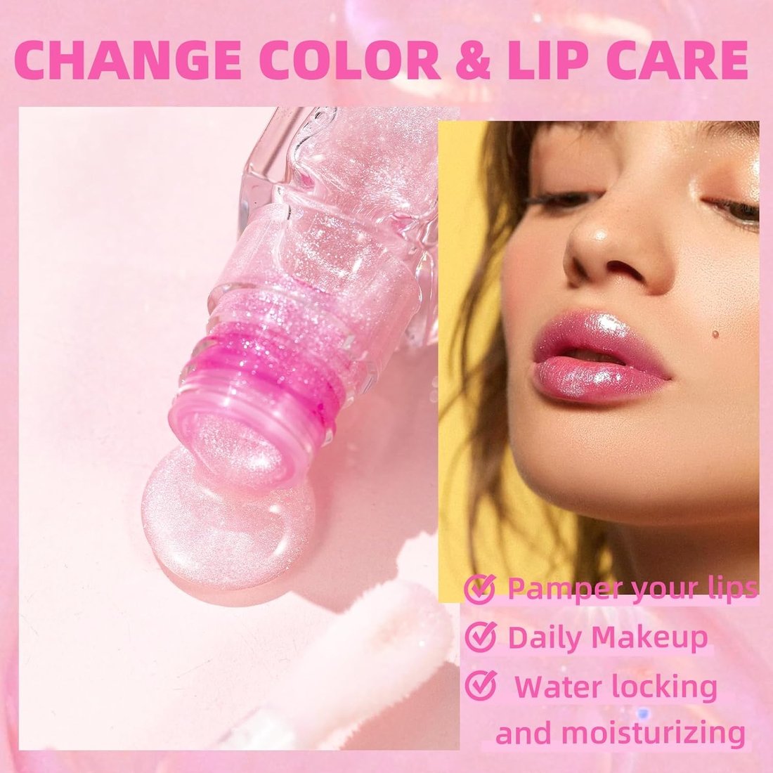 BossUp Cosmetics COLOR CHANGING LIP OIL