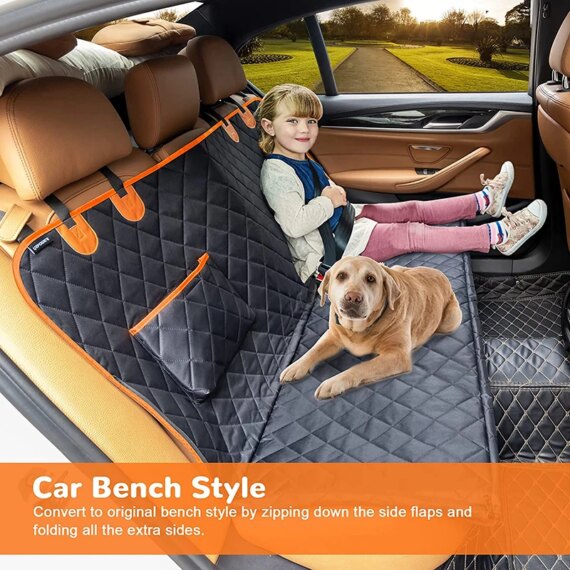 DoggyRide - hard bottom car seat cover
