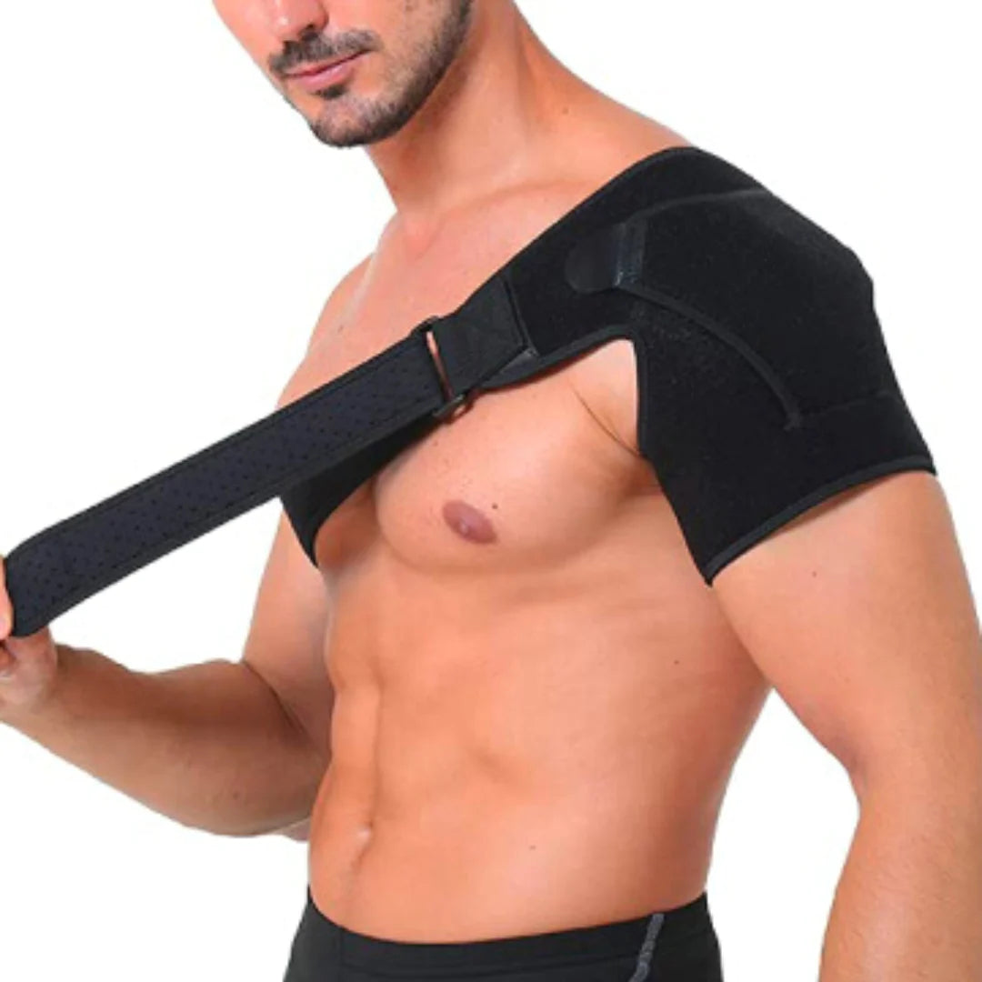 Kinetic Adjustable Compression Shoulder Brace (One Size Fits All)