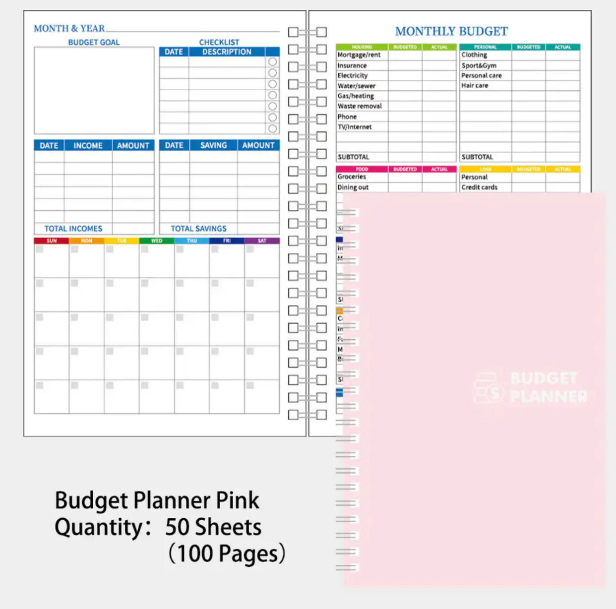 Monthly Budget Planner