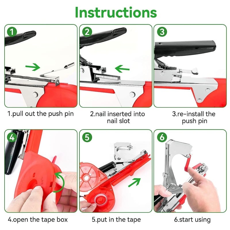 (24-Hour Sale Ends Soon) Plant Tying Machines