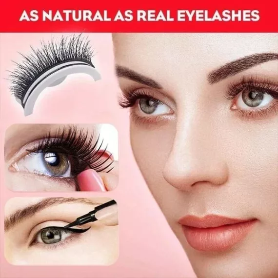 accurateg - Reusable Self Adhesive Eyelashes