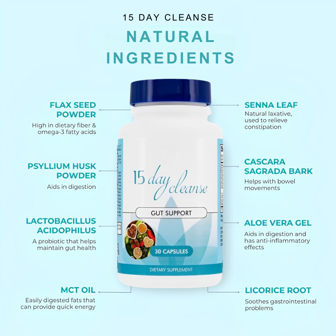 15 Day Gut Cleanse - Gut Support
