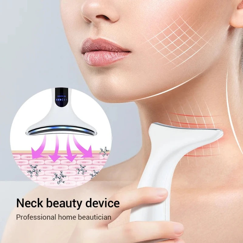 LED Photon Neck Beauty Device