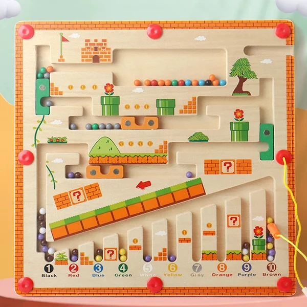 Magnetic Color and Number Maze - BUY 2 get 15% OFF