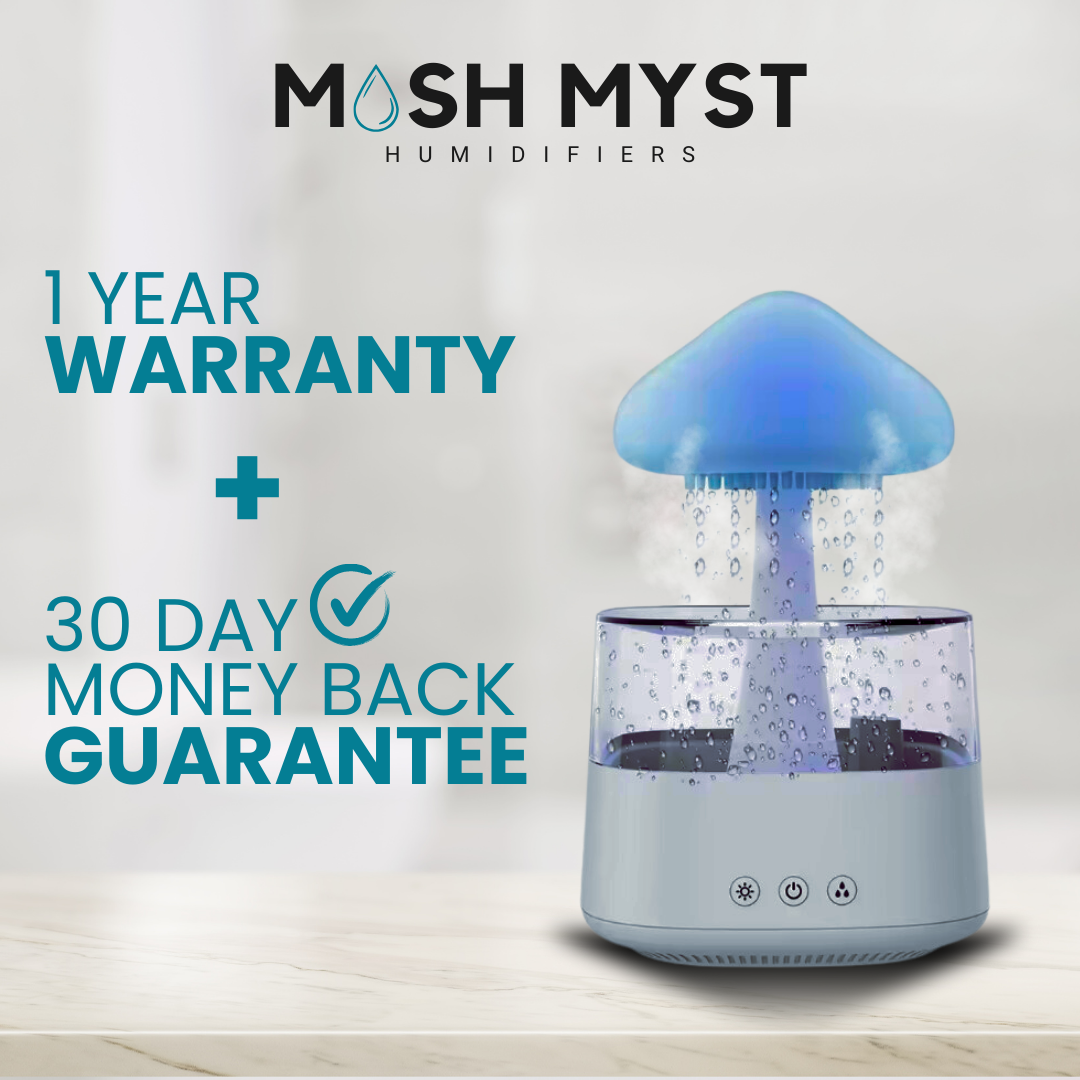 The MushMyst Aromatic Rain Humidifier
