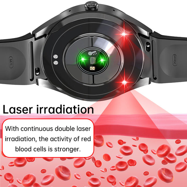 KS5 Pro - The Ultimate CGM Smartwatch with Laser Treatment