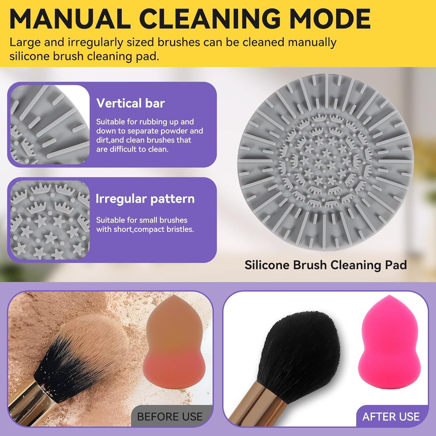 PureSpin 3-in-1 Brush Cleaner