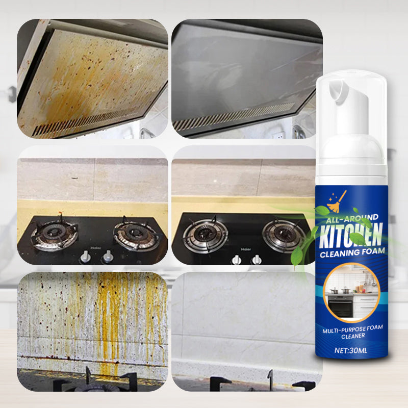 Heavy-Duty Kitchen Foaming Degreaser & Cleaner